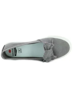 Ballerines femme gris