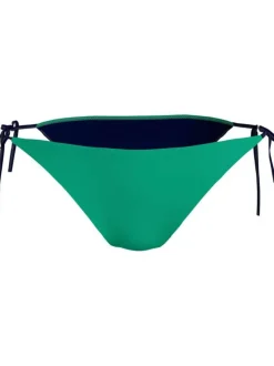 Bas de maillot de bain multicolore avec nom de la marque à l'arrière