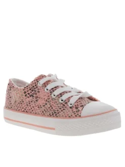 Baskets basses fille ANELYSE rose