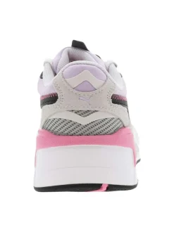 Baskets basses fille RS-X³ TWILL AIRMESH perle et rose