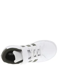 Baskets basses tennis Grandcourt 2.0 blanches et imprimé camouflage