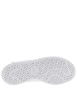 Baskets blanches à bandes auto agrippantes STAN SMITH