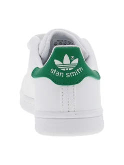 Baskets blanches à bandes auto agrippantes STAN SMITH