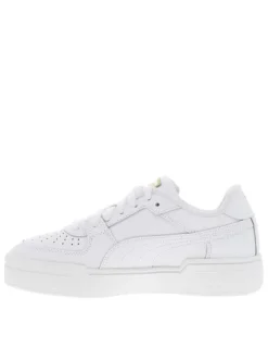 Baskets tennis Ca Pro Jr en cuir blanches à semelle à talon plat et avec lacets