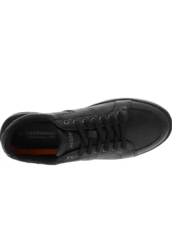 Baskets basses homme en cuir MAIN noir