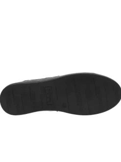Baskets basses homme en cuir MAIN noir