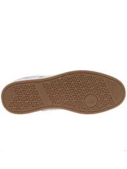 Baskets basses PACHIRA homme grises à lacets ronds et semelle plate