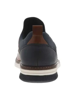 Baskets basses style derbies noisette avec des lacets ronds marron et blancs