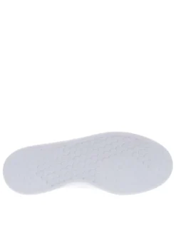 Baskets basses tennis Advantage blanches avec empiècement marine au contrefort
