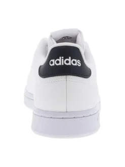 Baskets basses tennis Advantage blanches avec empiècement marine au contrefort