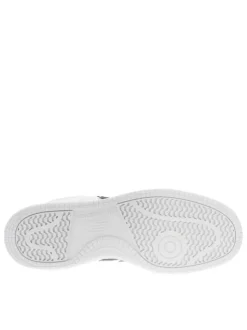 Baskets basses 480 tennis en cuir blanches avec lacets plats et logo cousu