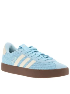 Baskets basses tennis Vl Court 3.0 bleues avec des lacets plats