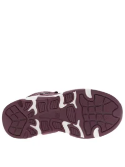 Baskets montantes en Mesh imperméable lilas à semelle running et fermeture type Boa®