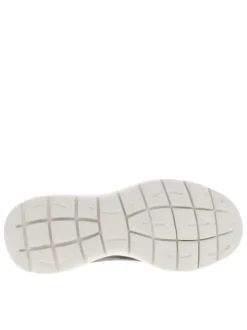 Baskets olive avec une semelle plate et une fermeture à slip-on