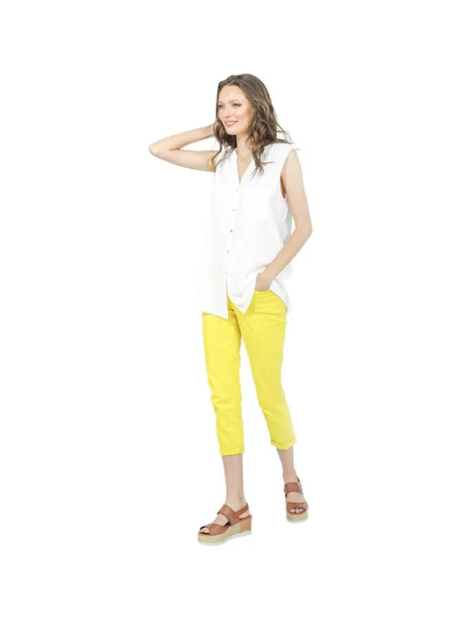Blouse boutonnée unie