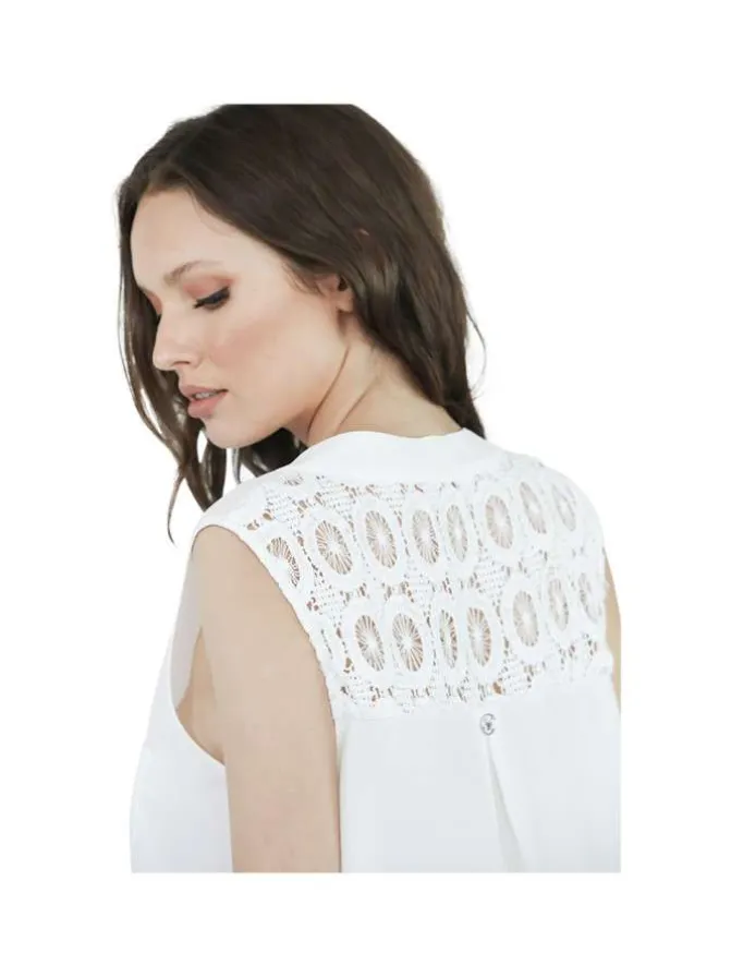 Blouse boutonnée unie