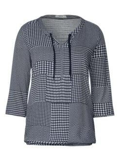 Blouse femme bleu