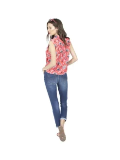 Blouse fleurie