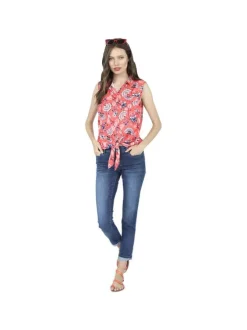 Blouse fleurie