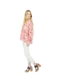 Blouse fleurie