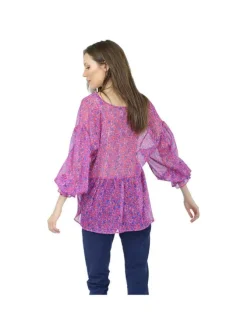 Blouse fleurie