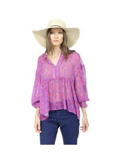 Blouse fleurie