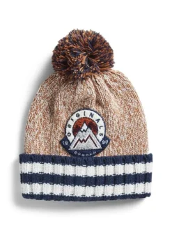 Bonnet garçon marron