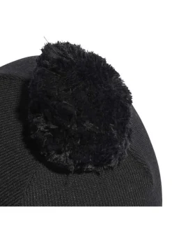 Bonnet noir en maille interlock