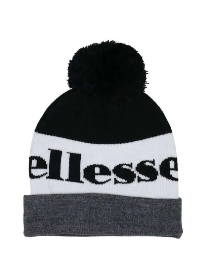 Bonnet tricolore Brera avec un pompon Beanie