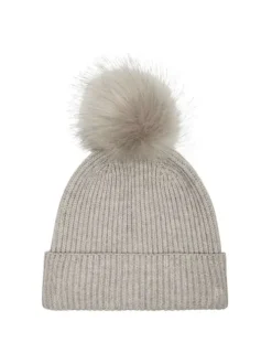 Bonnet femme gris