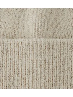 Bonnet à revers gris clair