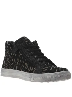 Boots fille SOLARA cuir noir