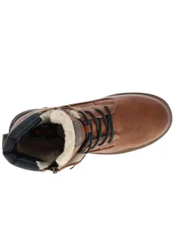 Boots garçon cognac