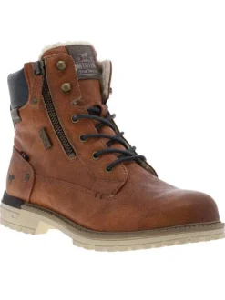 Boots garçon cognac