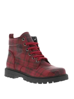 Boots Sigmala fille rouge