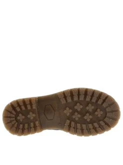 Boots SUSIE marine en cuir