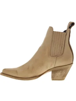 Boots femme marron