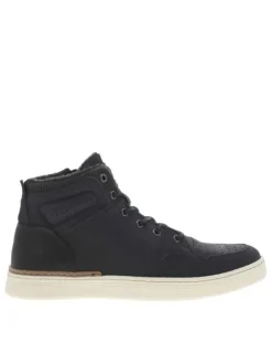Boots noires en cuir
