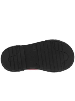 Botillons garçon cuir VIBUSE bordeaux