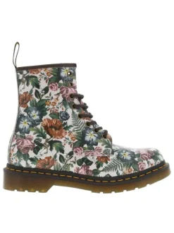 Bottines 1460 Backhand en cuir multicolores à talon plat et à lacets