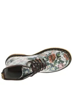 Bottines 1460 Backhand en cuir multicolores à talon plat et à lacets