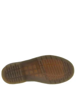 Bottines en cuir marron à talon décroché bas avec des lacets ronds