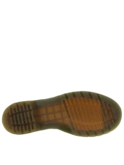 Bottines noire en cuir enduit à talon décroché bas avec des lacets ronds