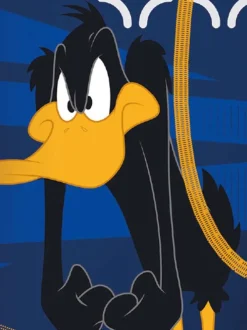 Boxer classique bleu fantaisie Daffy Duck