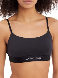 Brassière noire unie