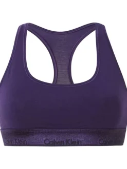 Brassière violette pour femme unie