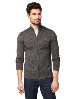 Cardigan homme gris