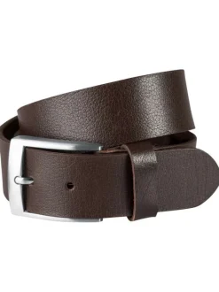 Ceinture en cuir marron