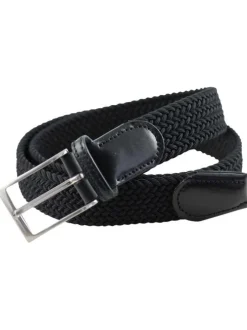 Ceinture en cuir noire