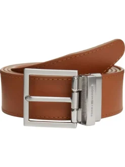 Ceinture camel réversible Hudson en cuir avec boucle ardillon